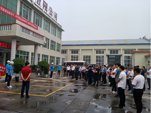 鄭州市生態(tài)環(huán)境局各位領導蒞臨我司調研綠色環(huán)保引領工作開展情況