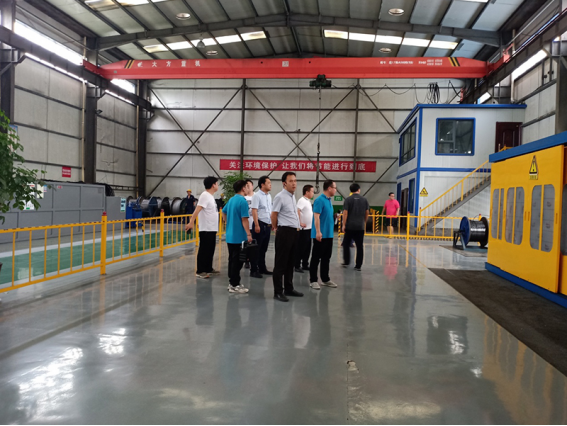 2020年7月21日康店鎮(zhèn)路書記暨康店企業(yè)家到我公司參觀指導