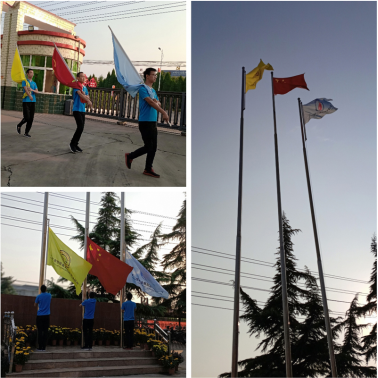 恒銘公司舉行升旗儀式慶祝中華人民共和國成立70周年