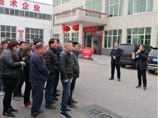 【參觀交流 助推企業發展】熱烈歡迎恒創能科到我司參觀交流